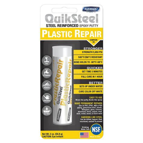 Why the Blue Magic 6522KTRI Quiksteel Plastic Tank Repair Kit is a game-changer for DIYers